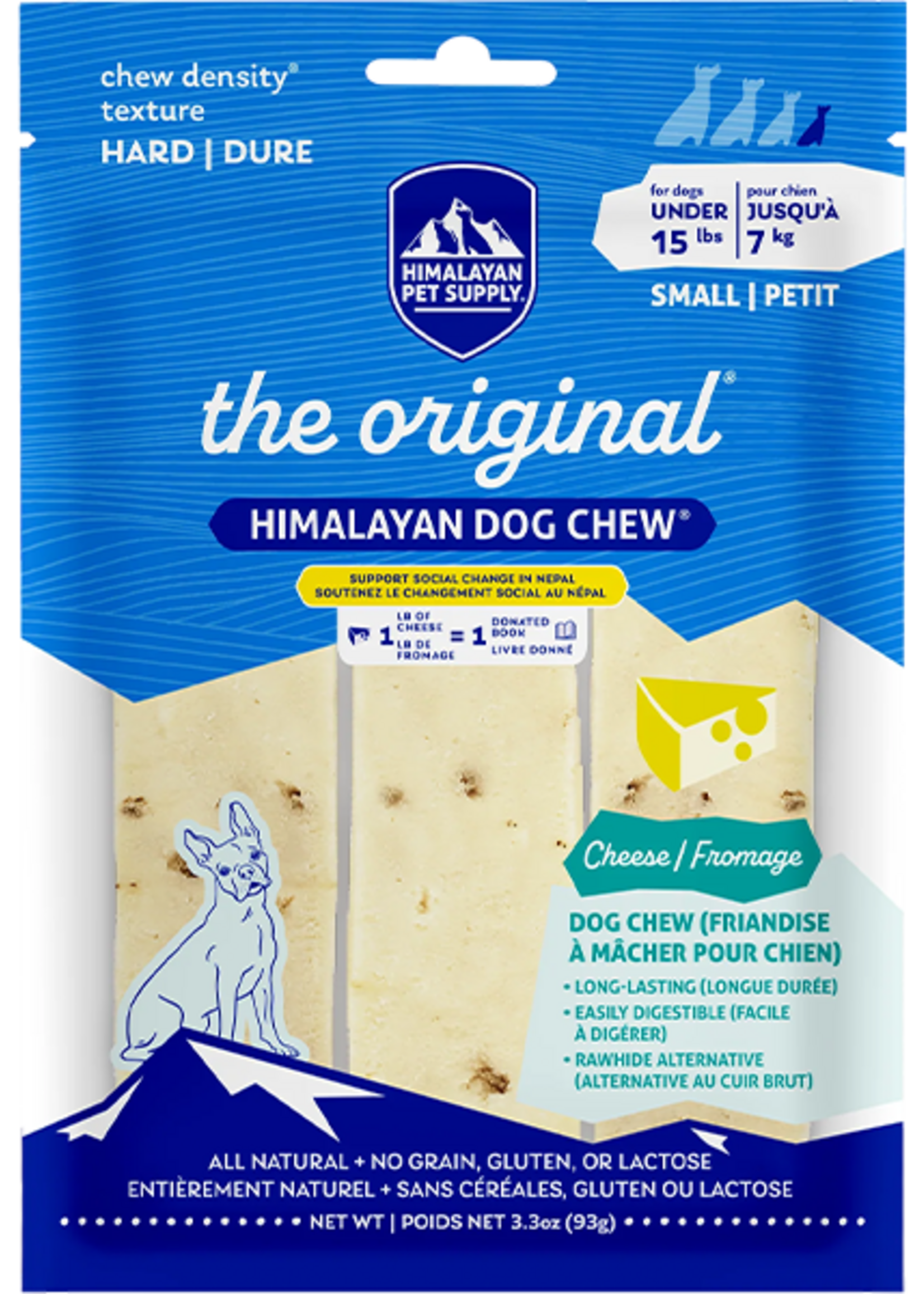 HIMALAYAN DOG CHEW Himalayan Dog Chew Cheese Original Small 3.3oz