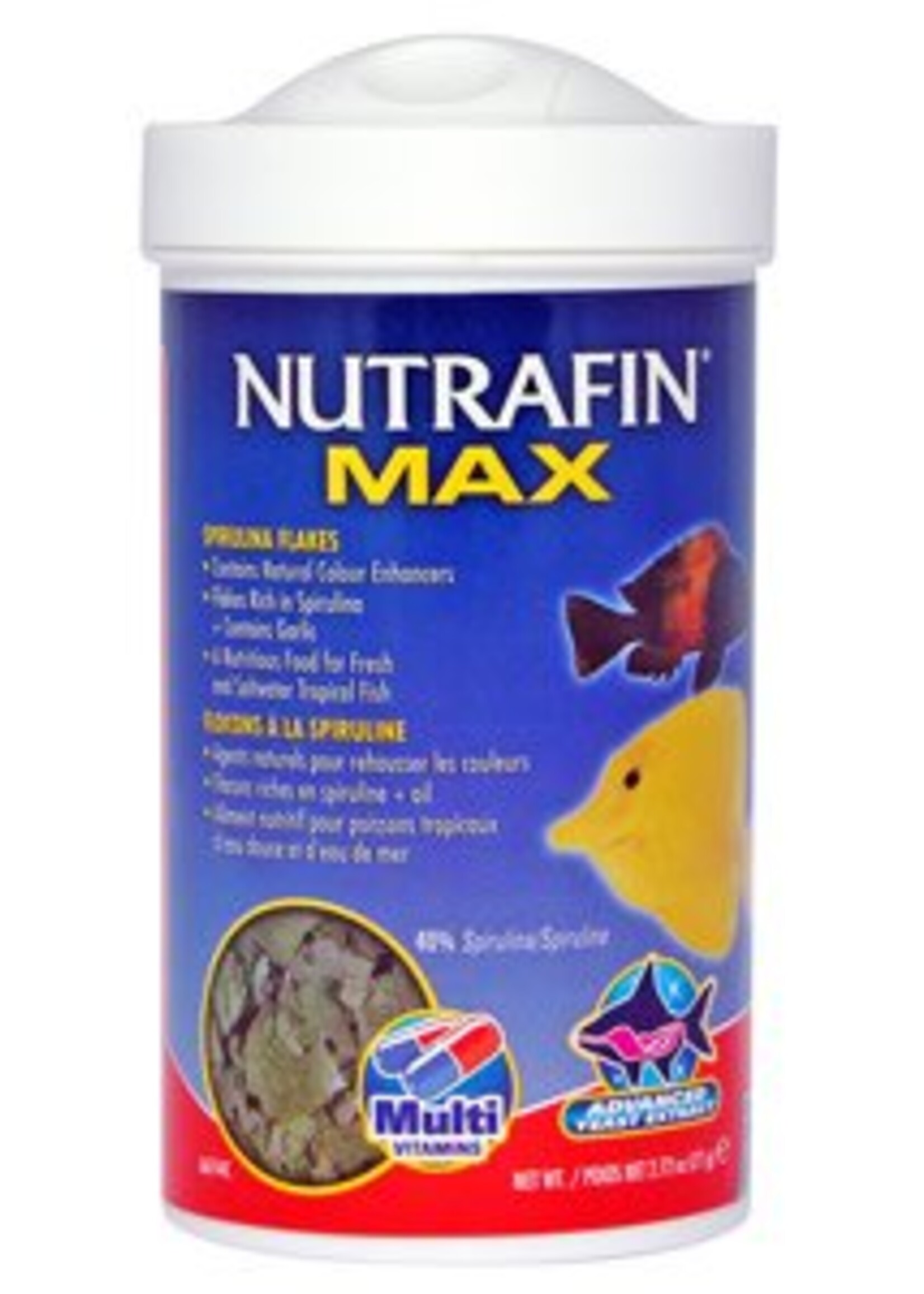 Nutrafin NFM Spirulina Flakes, 77g (2.72oz)
