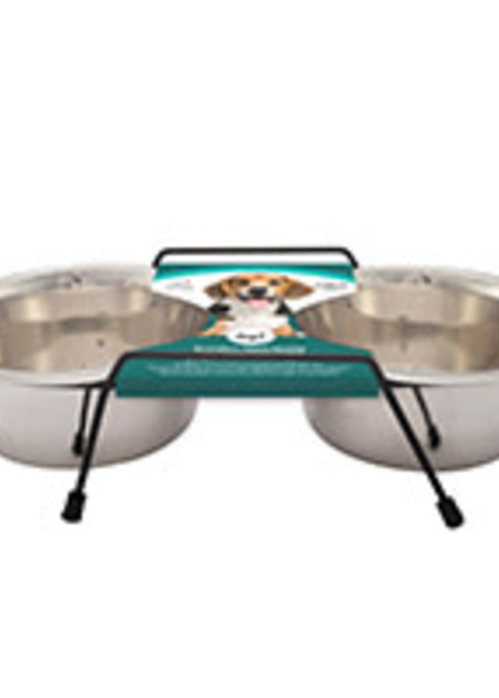 Dogit SS Double Dog Diner, Medium-V