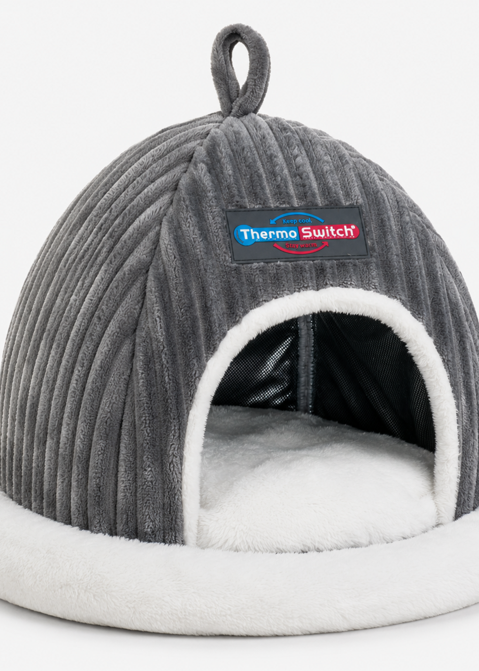 Thermoswitch ThermoSwitch Delphi Palace Dome with Memory Foam Pillow - Grey Adult