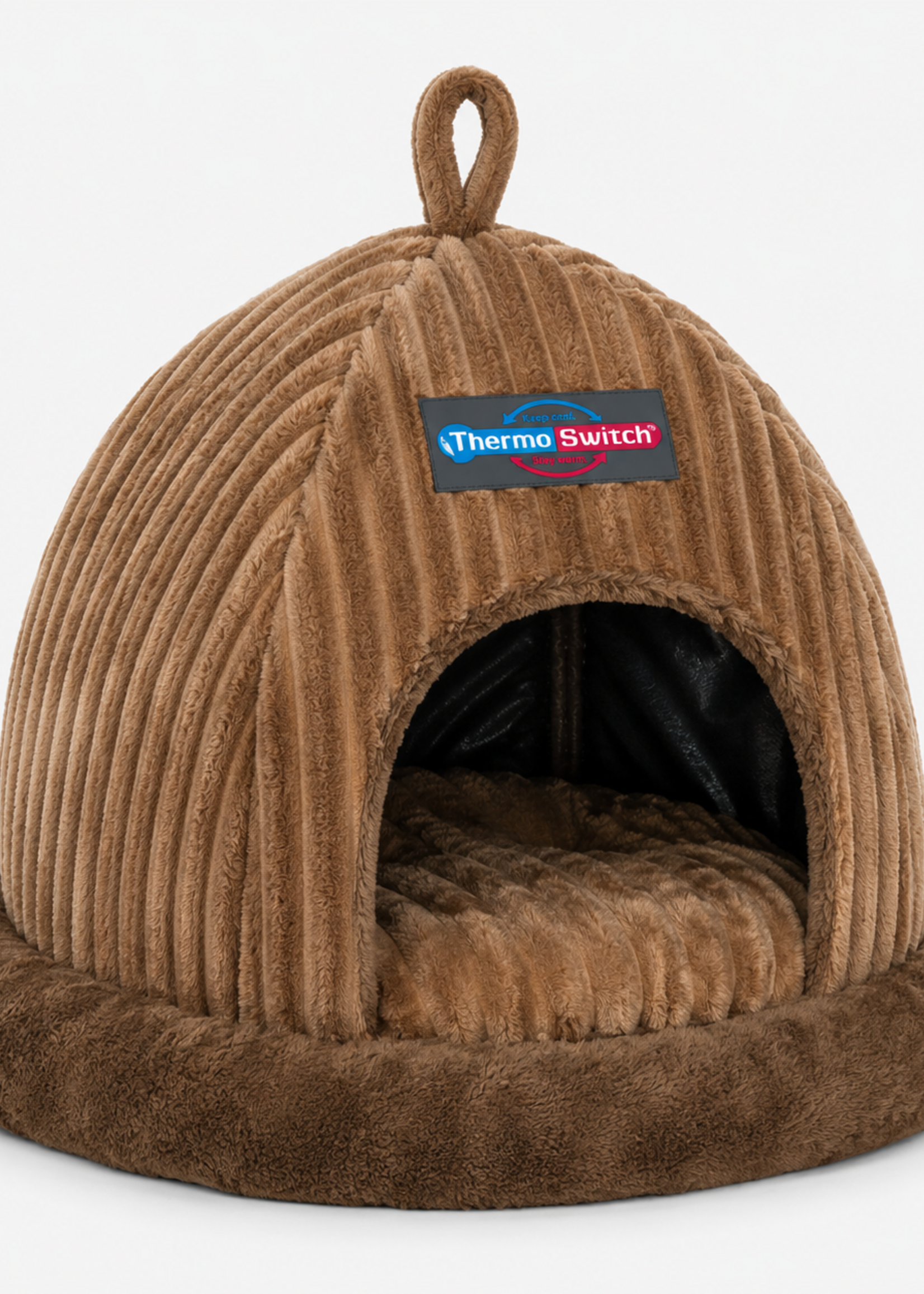 Thermoswitch ThermoSwitch Delphi Palace Dome with Memory Foam Pillow - Brown Kitten Jr.