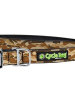 Cycle Dog Brown Camo Dog Collar - Large DISCONTINUED