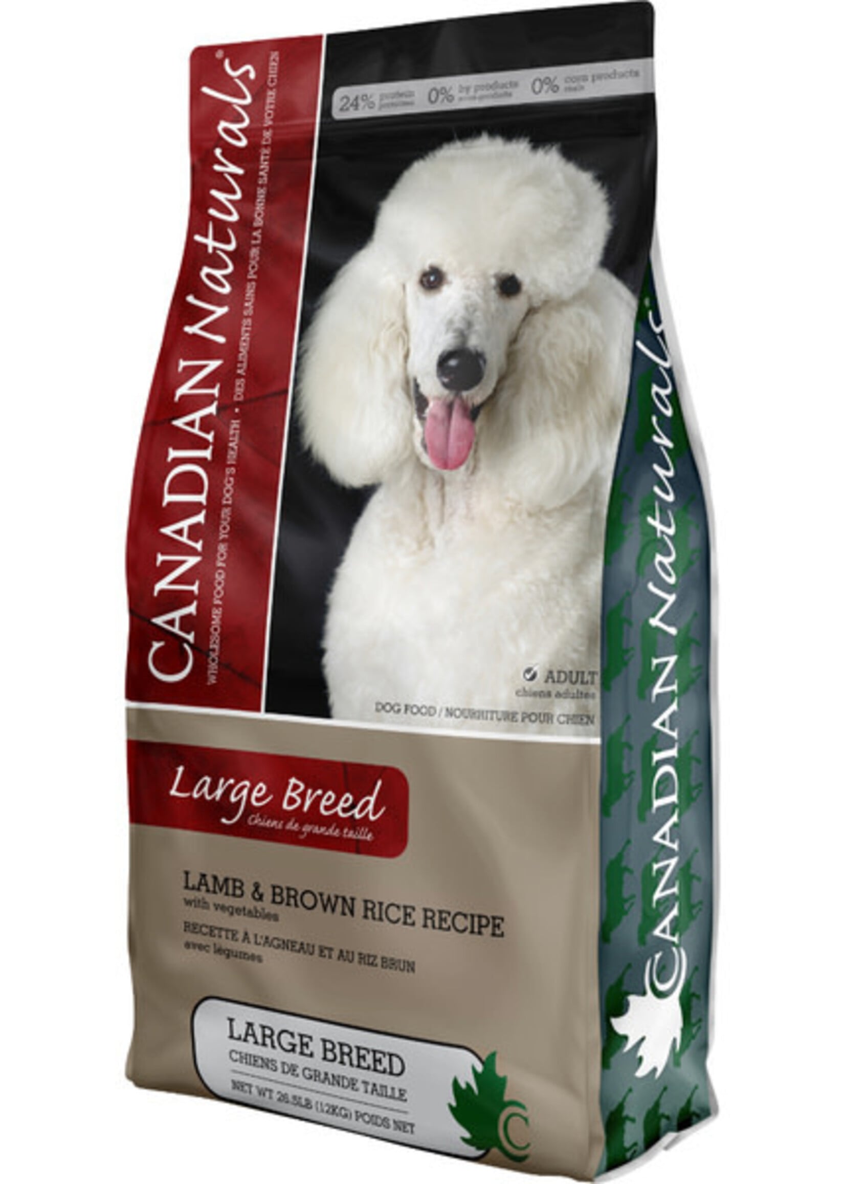 Canadian Naturals Canadian Naturals Lamb & Rice Large Breed 26.5LB