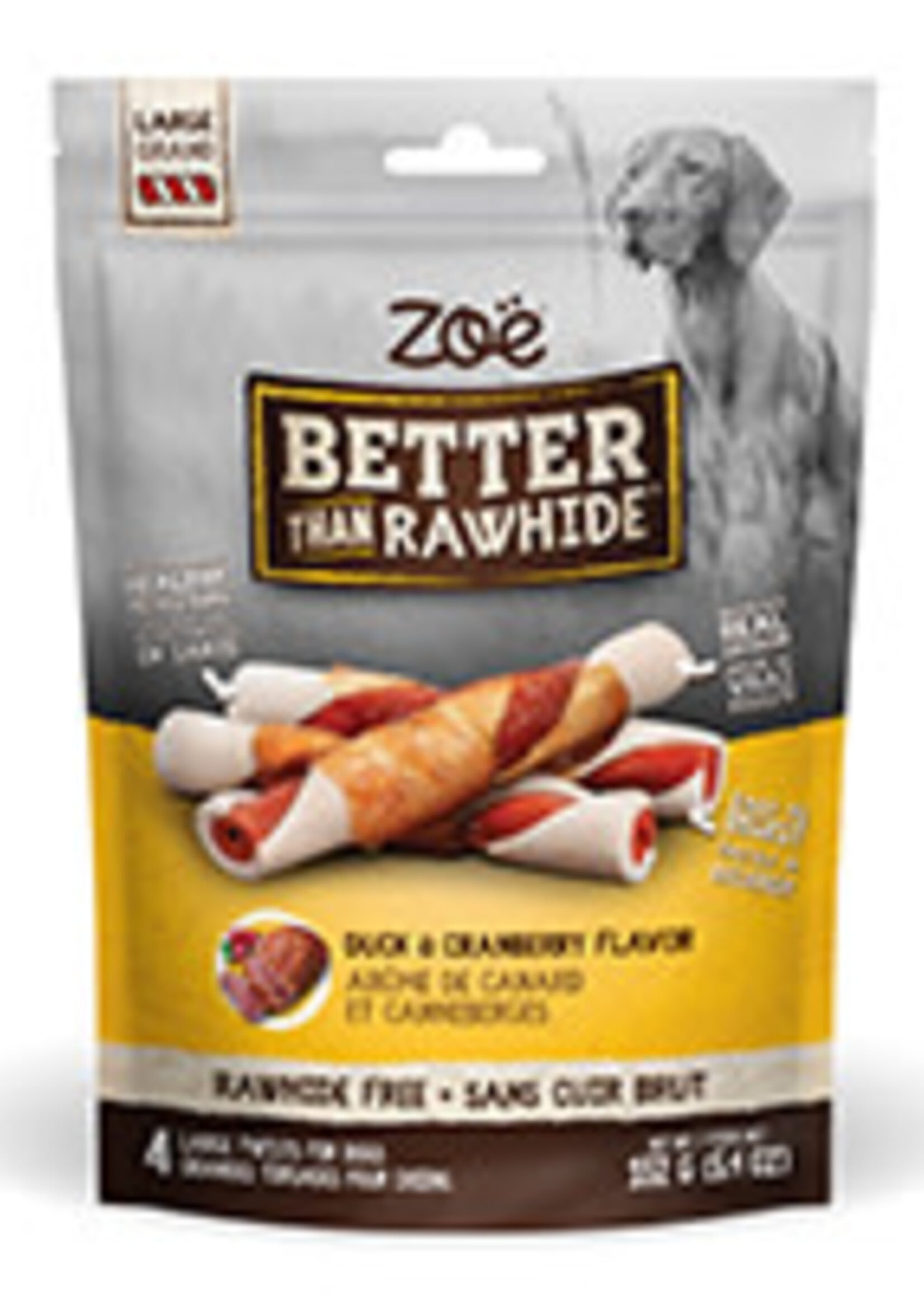 Zoe Zoe Better Than Raw Hide - Duck & Cranberry Flavour - 152g