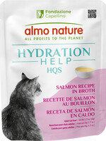 Almo Nature Salmon Broth w/ Salmon Fillet 50GM | Cat