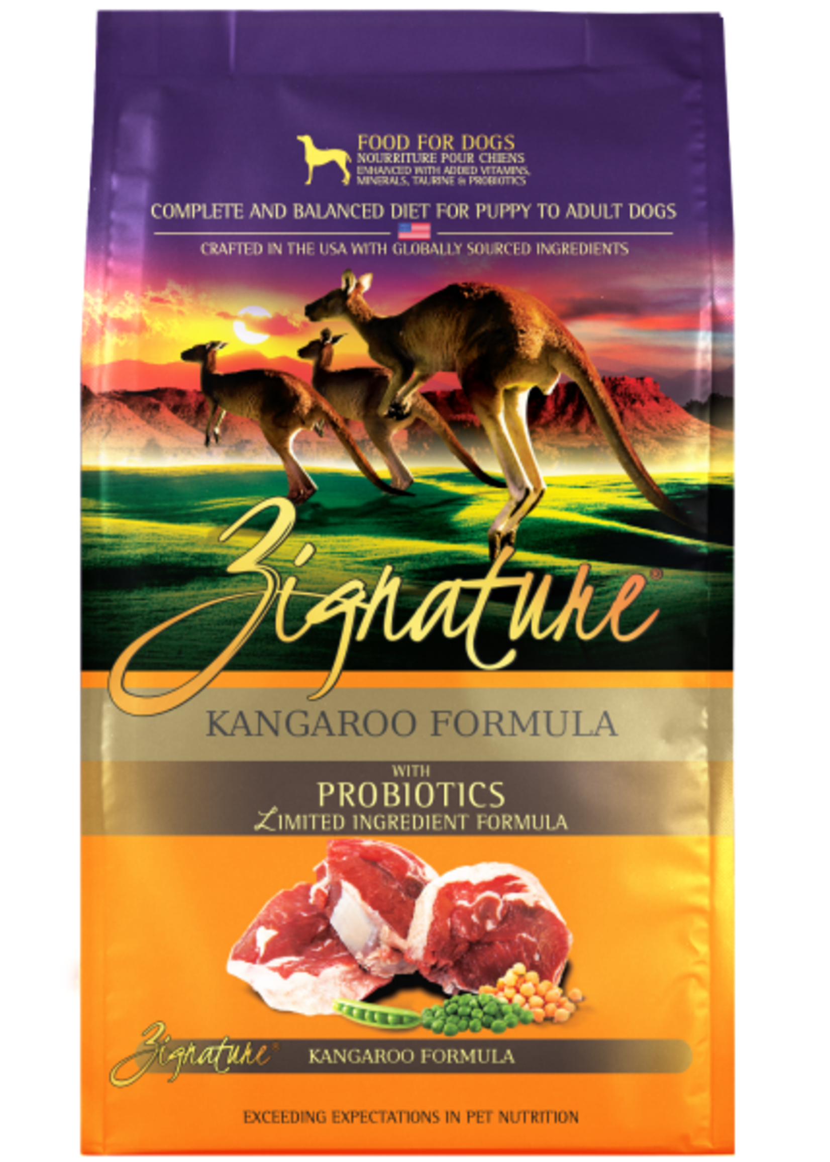 zignature Zignature Dog LID Kangaroo 25lb