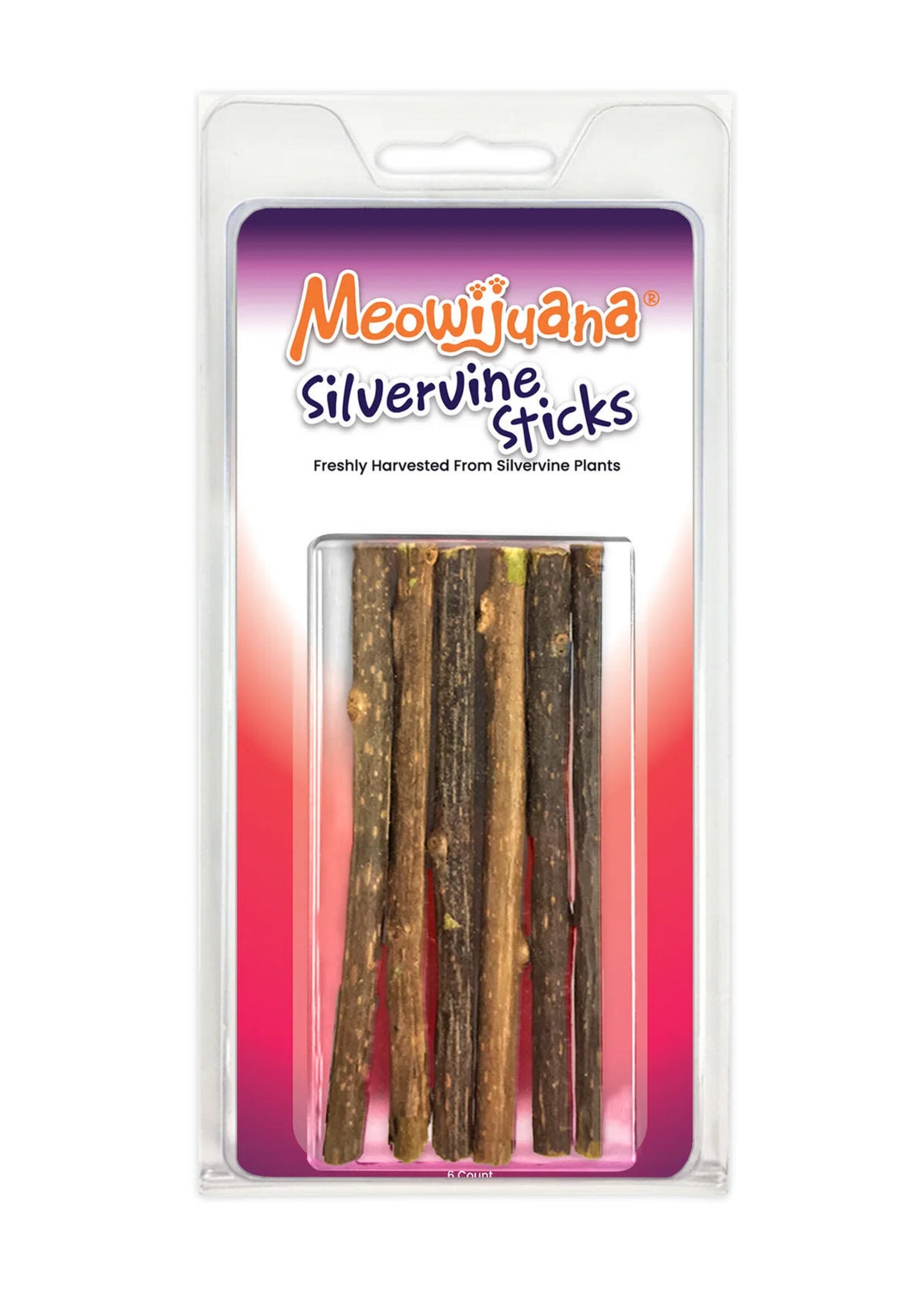 Meowijuana Meowijuana - Silvervine Sticks - 6pk