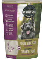 K9 Choice Item  Frozen Lil Guys Whole Duck Plus 3LB