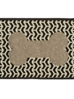 Bella Bella Fashion Feeding Mat - Geo Bones - Brown