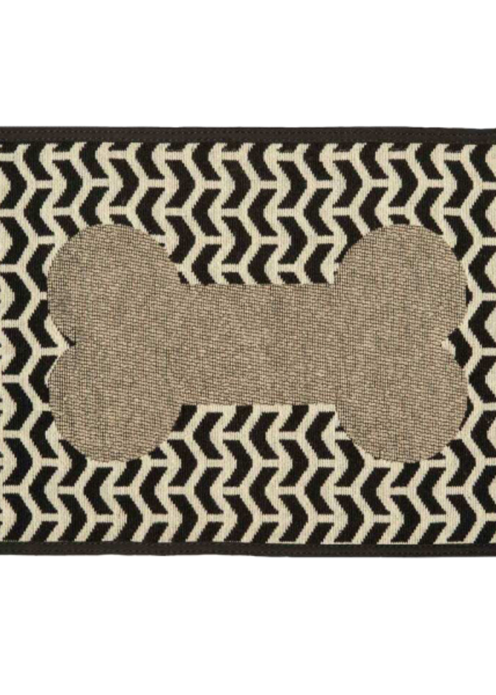 Bella Bella Fashion Feeding Mat - Geo Bones - Brown