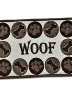 Bella Bella Fashion Dog Woof Chenille Mat