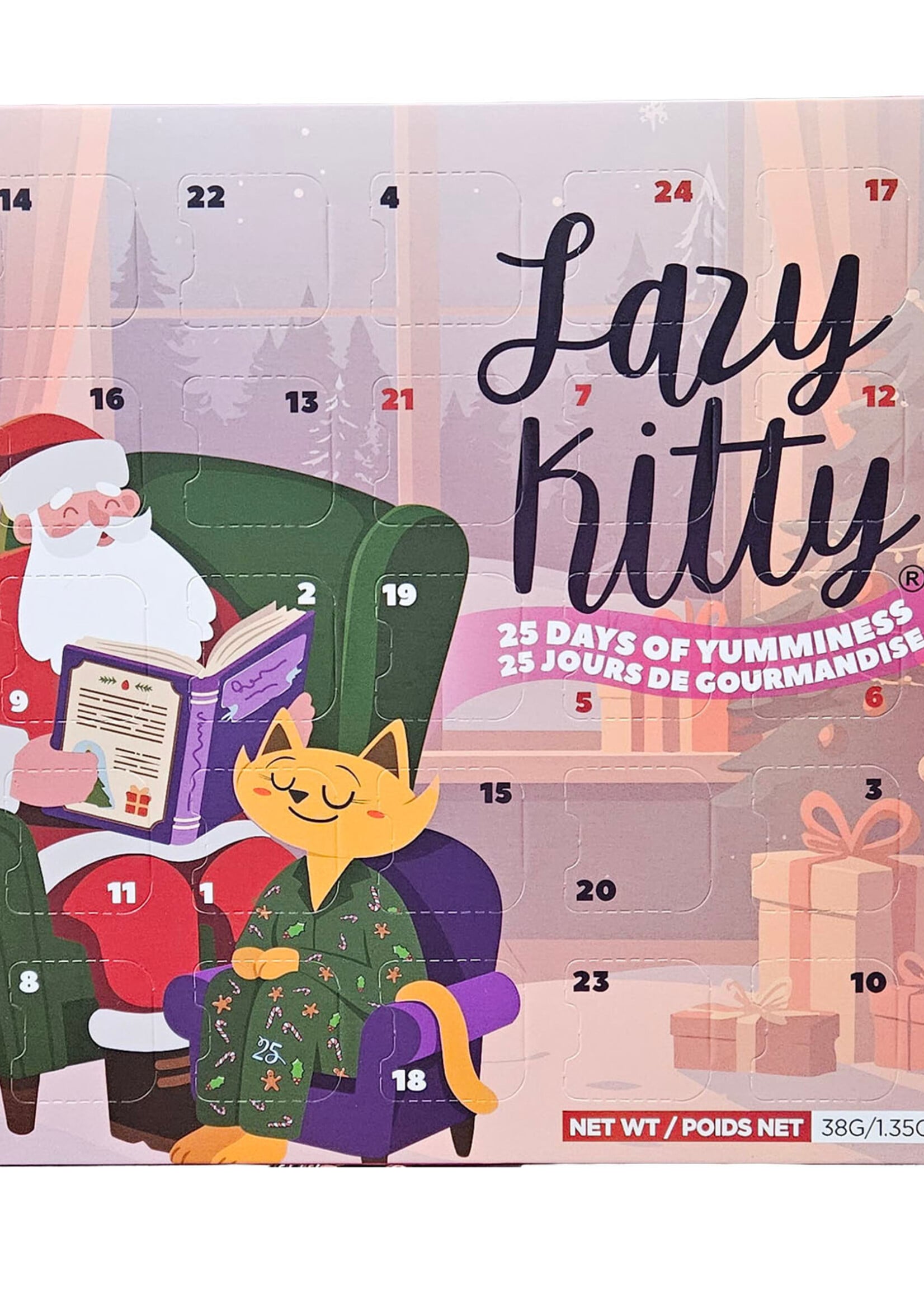 Lazy Kitty Lazy Kitty 2026 Advent Calender Air Dried Treats