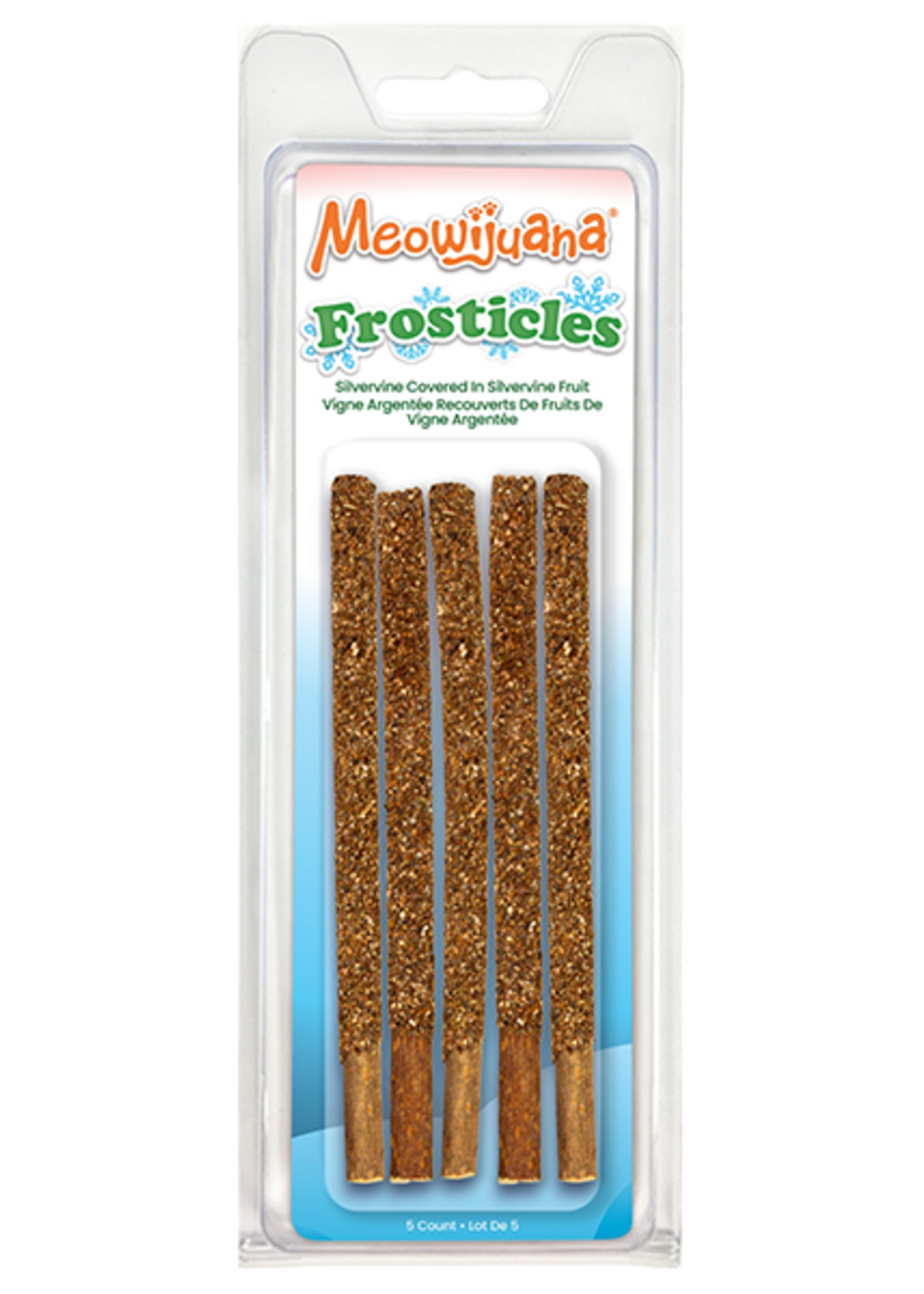 Meowijuana Meowijuana Cat Silvervine Frosticles Fruit Sticks 5p