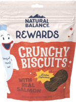 Natural Balance NB Dog Treats Rewards Crunchy Biscuits Salmon 14 oz