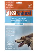 K9 Natural K9 Natural Dog FD Booster Beef Green Tripe 2.6oz *Special Order