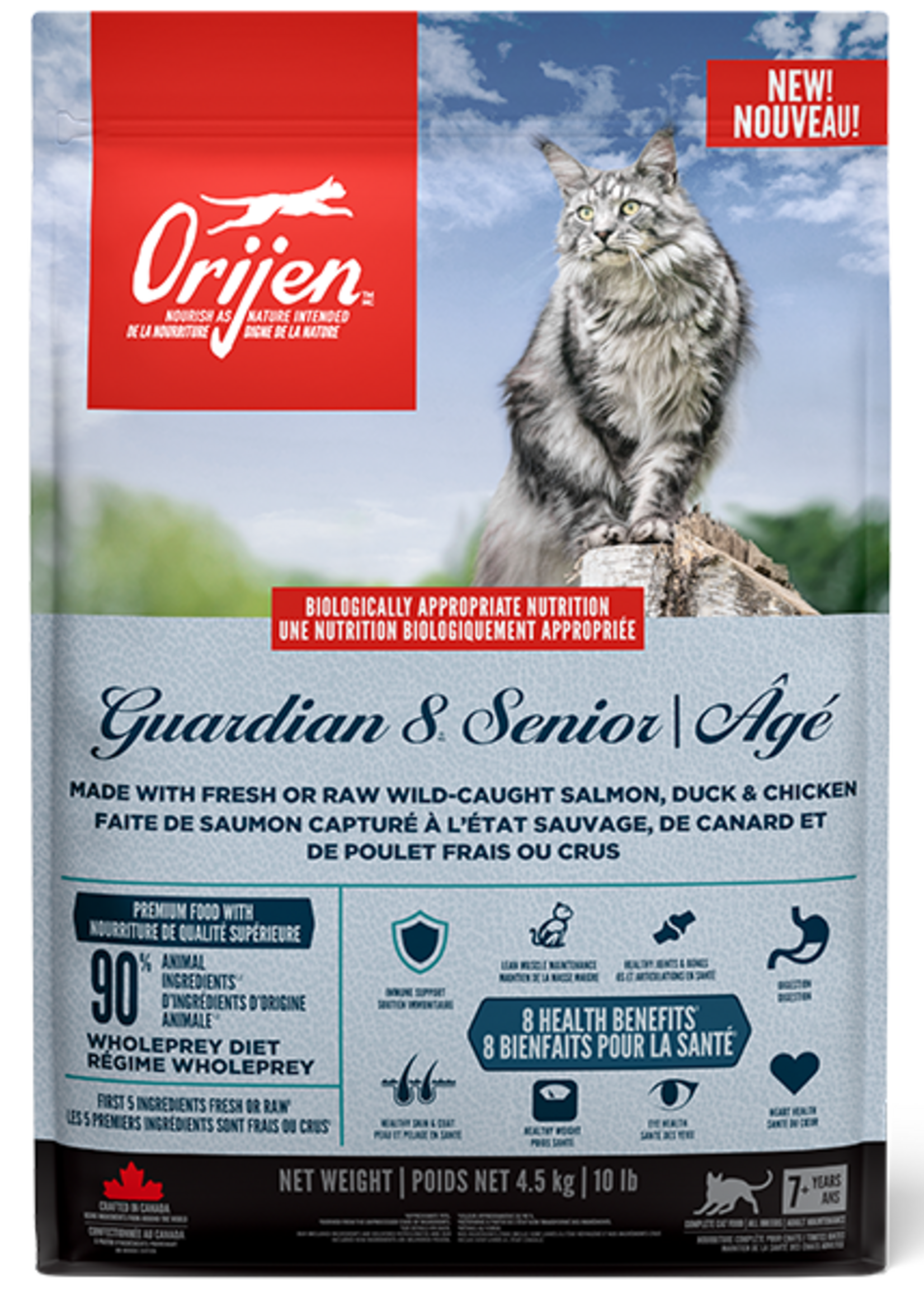Acana Cat Orijen Cat Guardian 8 Senior 4.5kg