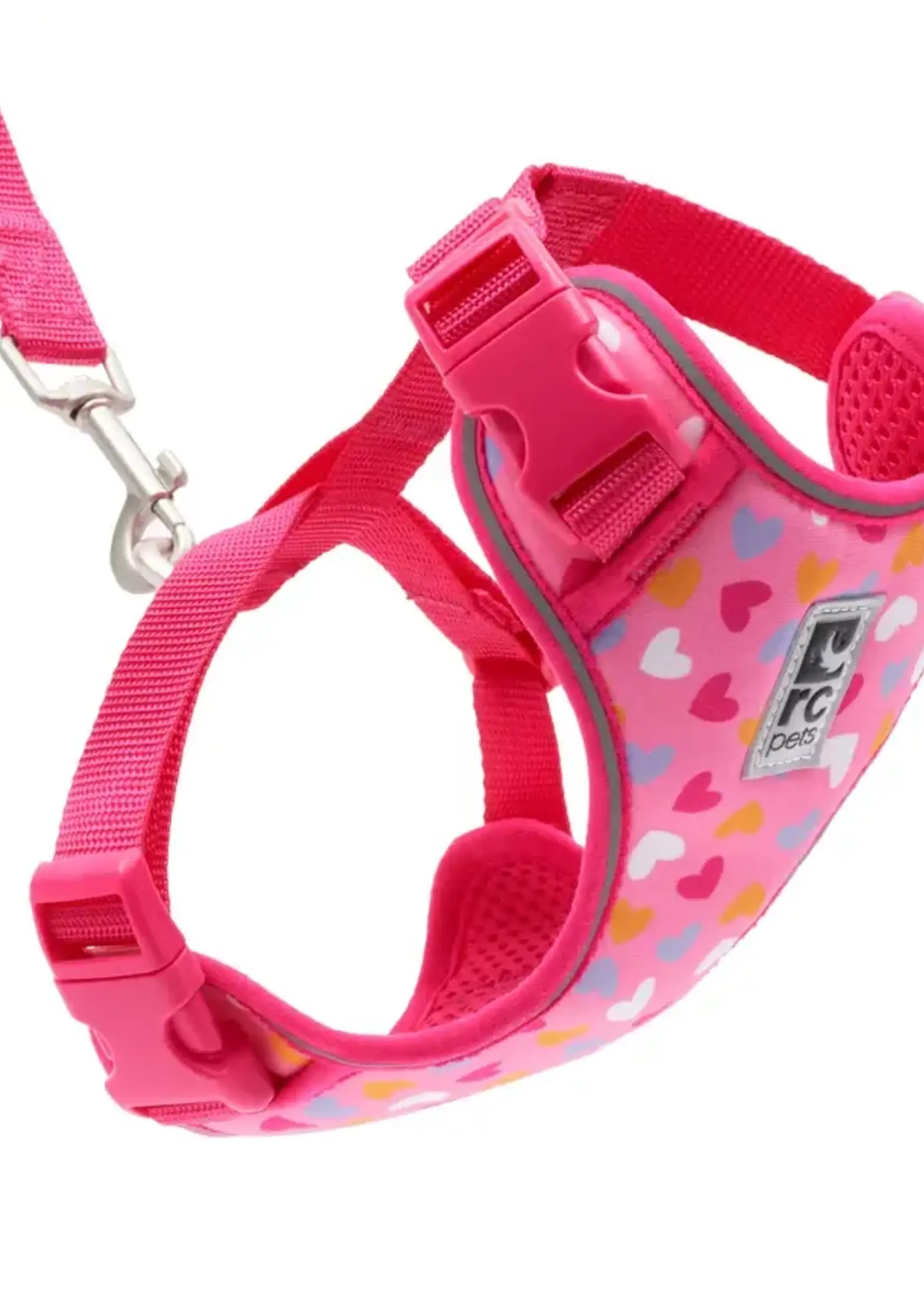 RC Pets Adventure Kitty Harness Lil Hearts - L