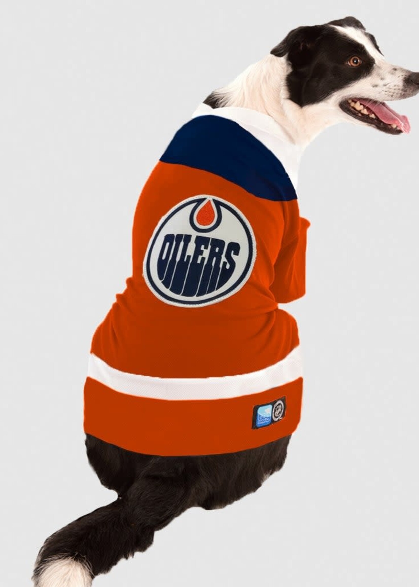 Karsuh Activewear Pet Jersey - Edmonton Oilers (NHL Licensed) - Large