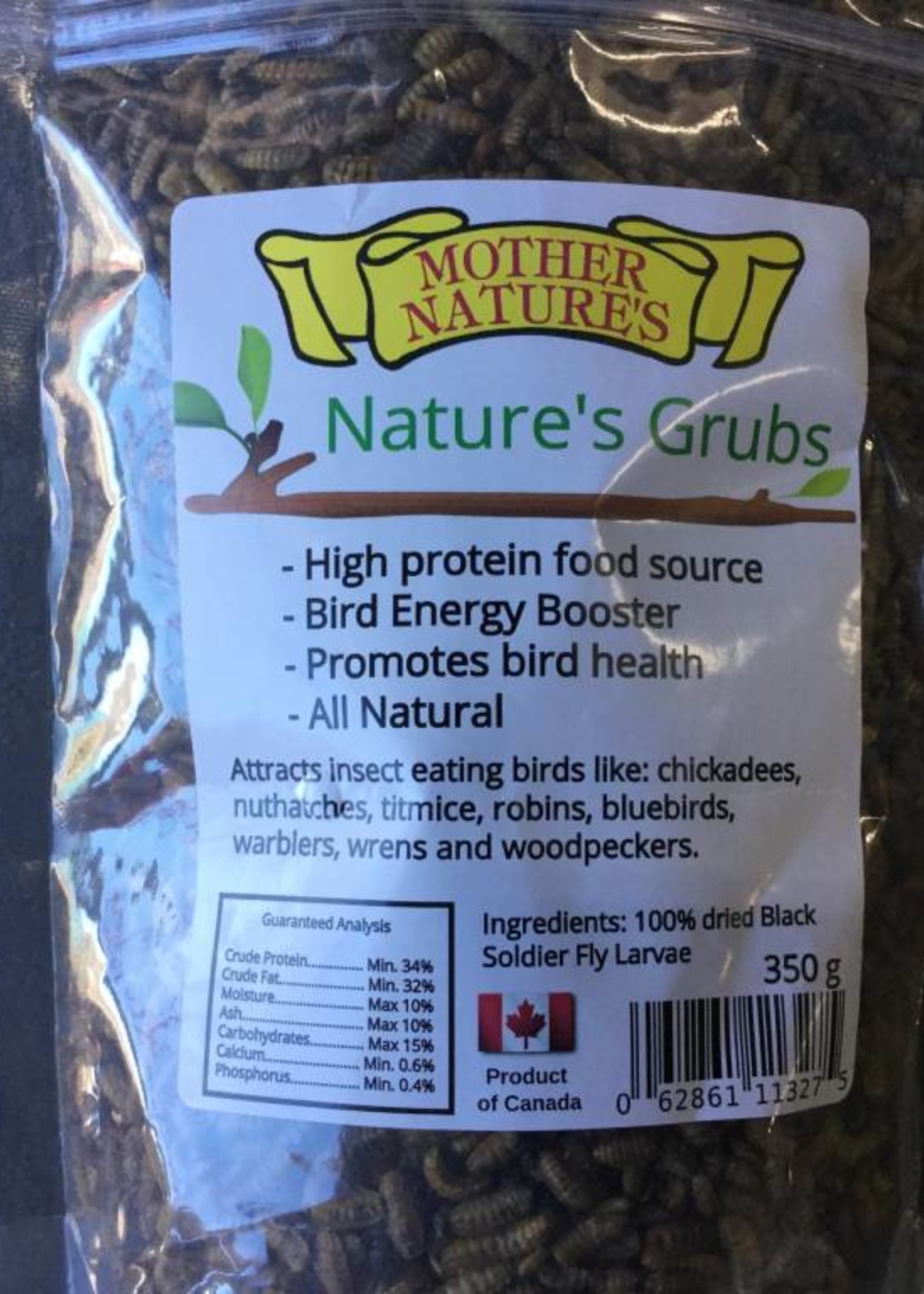 Mother Nature's MN Nature's Grubs 300g