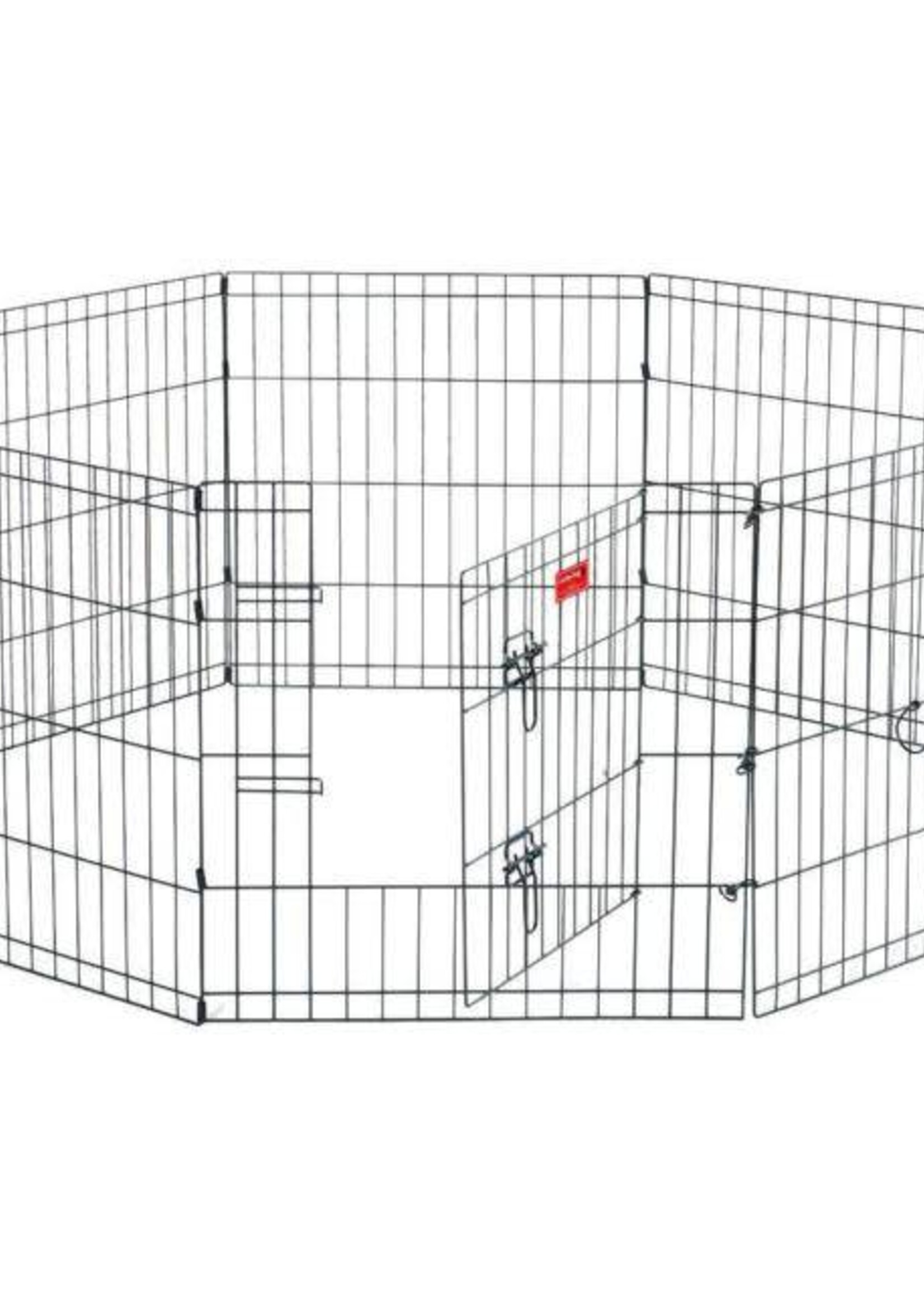 Exercise Pen - 8-Panel Blk Xxl 48in DISCONTINUED