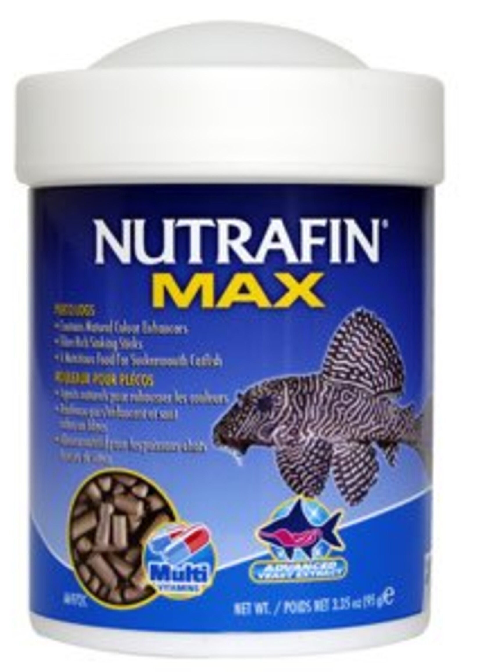 Nutrafin NFM Pleco Logs, 95g (3.35oz)