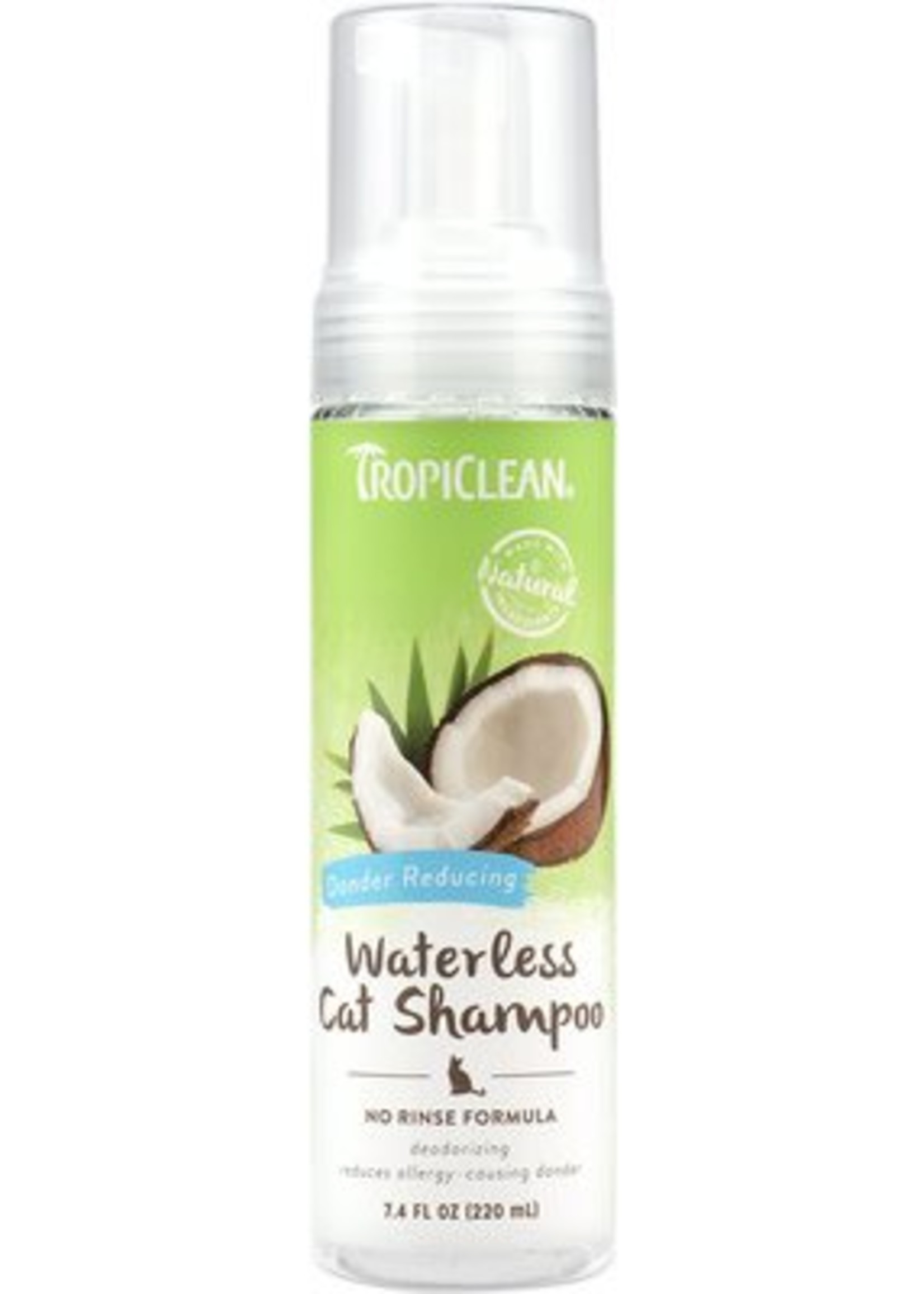 Tropiclean Waterless Shampoo Dander Reducing for Cats