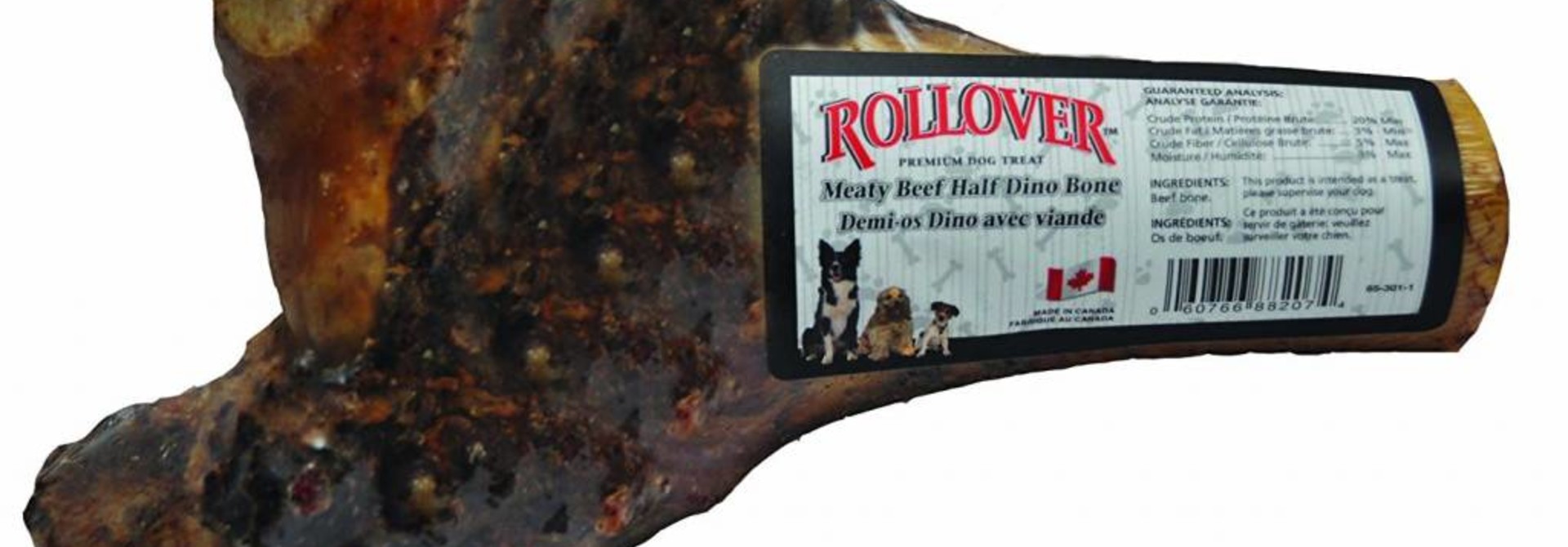 Meaty Half Dino Bone