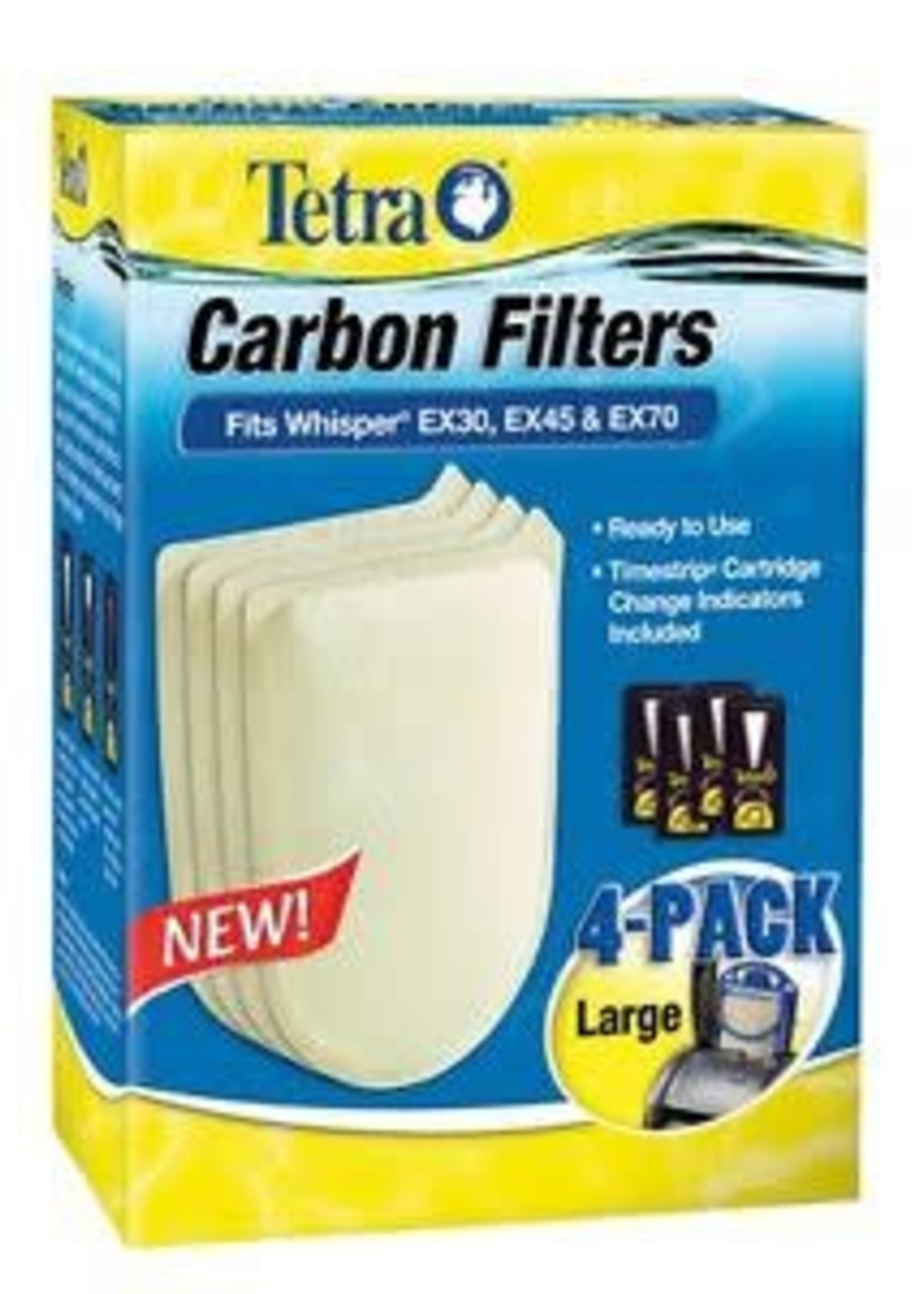 Tetra Special Order Only - EX Carbon Filter Large 4PK