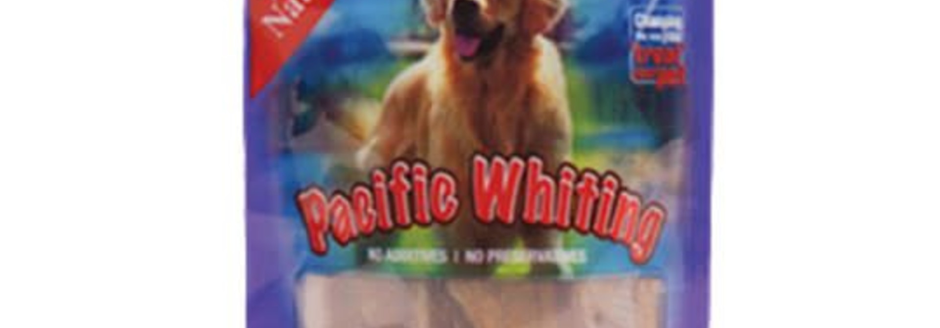 Dog Pacific Whiting Strips 25GM