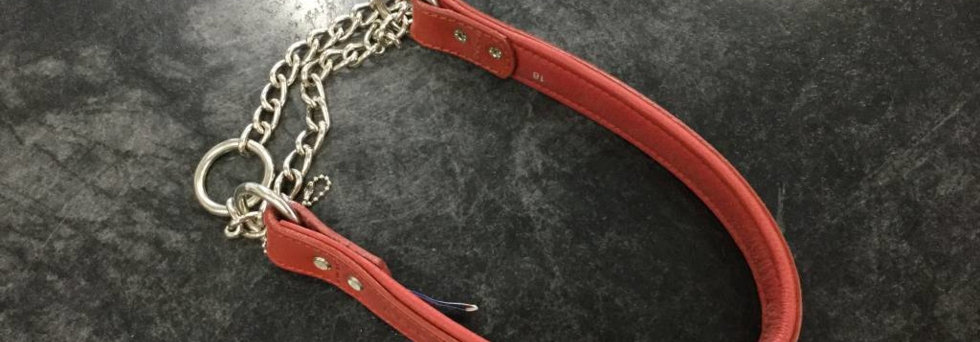 Angel Collar Rio Martingale Red 18"