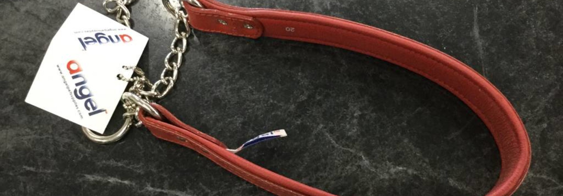 Angel Collar Rio Martingale Red 20"