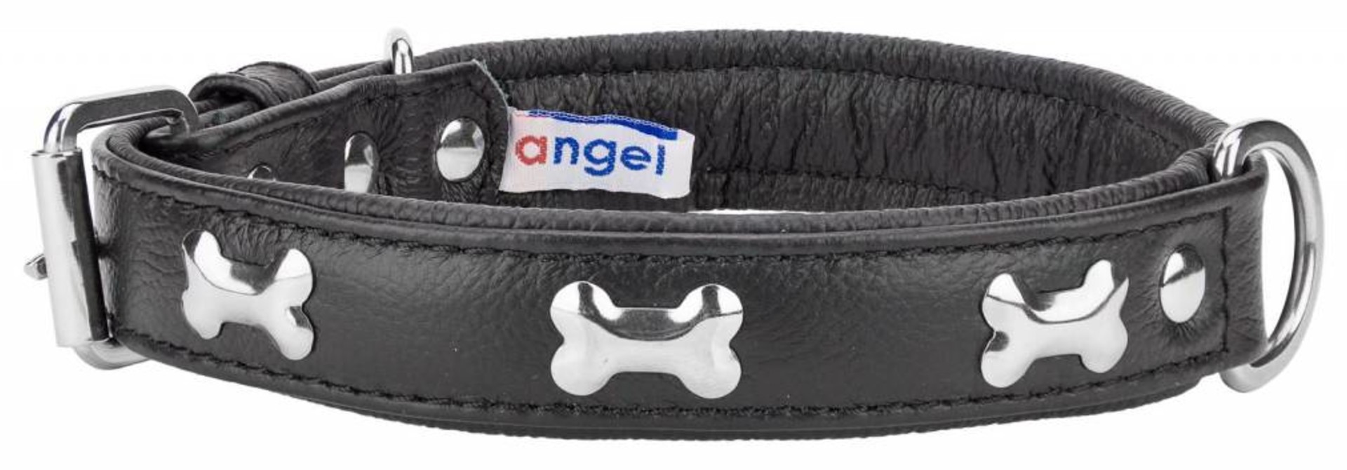 Angel Collar Bones Black 14" x 3/4"