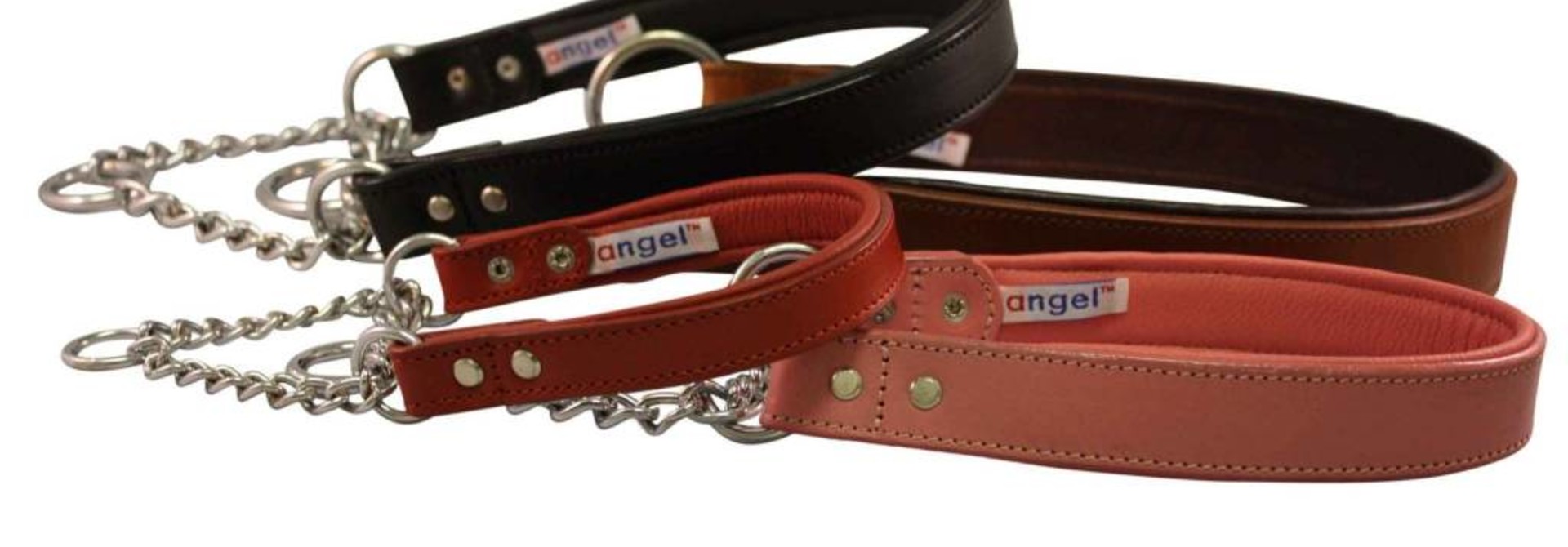 Angel Collar Rio Martingale Pink 10"