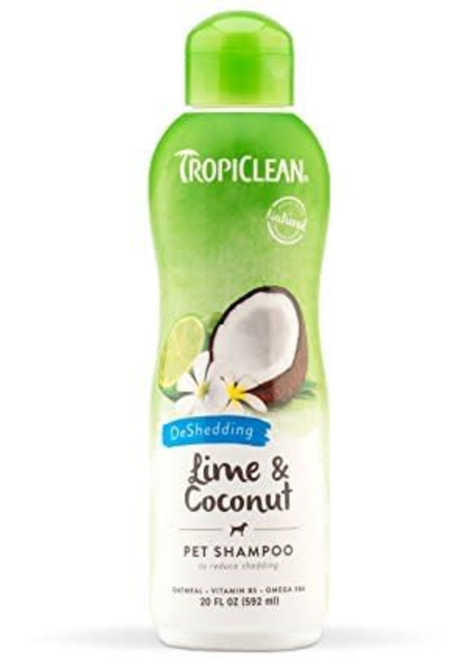 Tropiclean Lime and Coconut Deshedding Shampoo 20oz