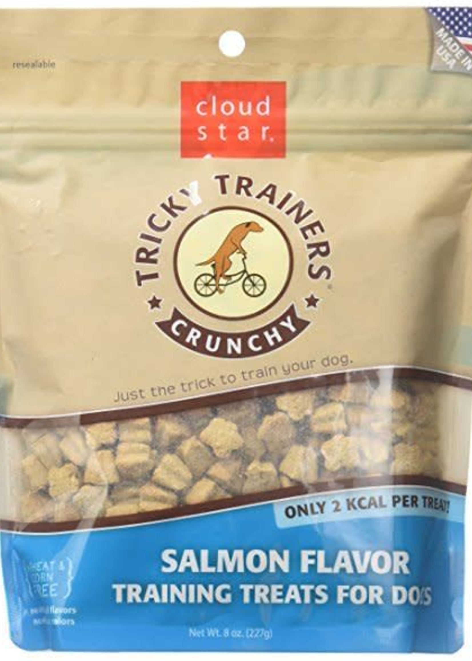 Cloud Star Tricky Trainers Salmon Crunchy 8 oz