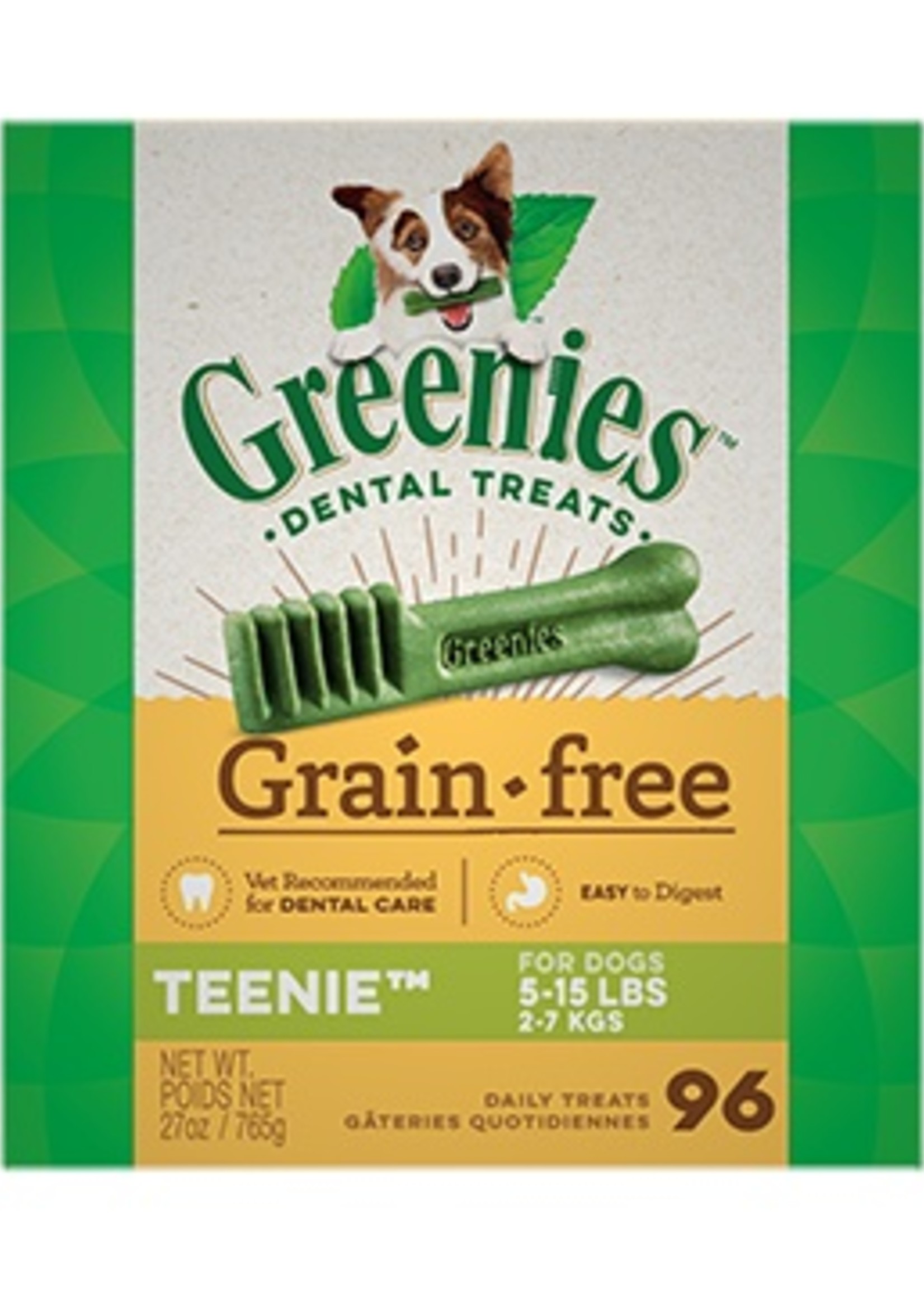 Greenies Greenies GF Tub Pack 96/Teenie 27OZ