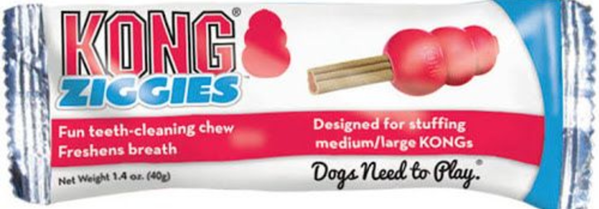 Kong Adult Ziggies Large 1.4oz