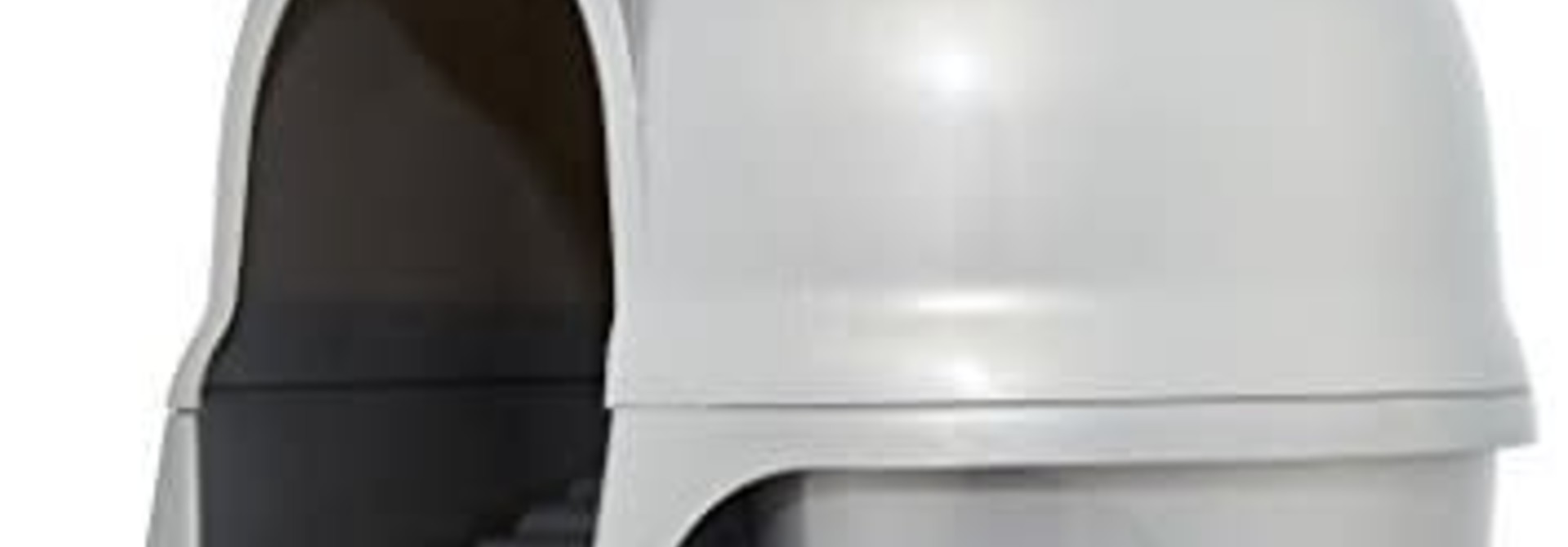 Booda Dome Clean Step Cat Box Gray