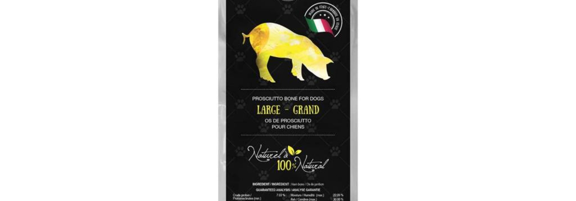 Charcuterie by Dogit It.Prosc.Bone, Lg