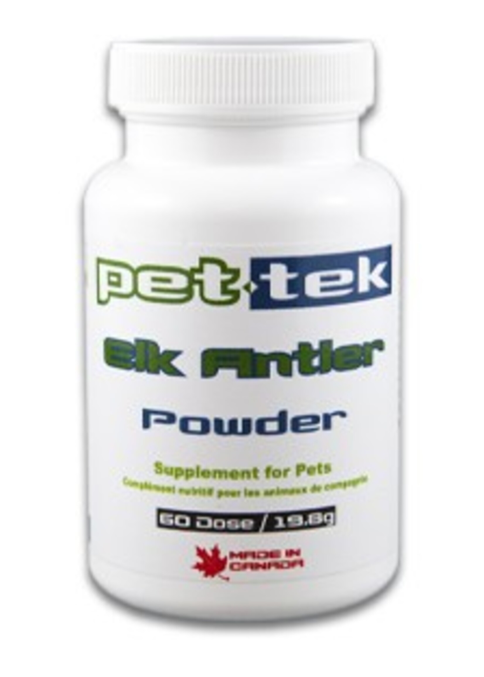 Pet-Tek Pet-Tek Elk Antler Powder 60 dose