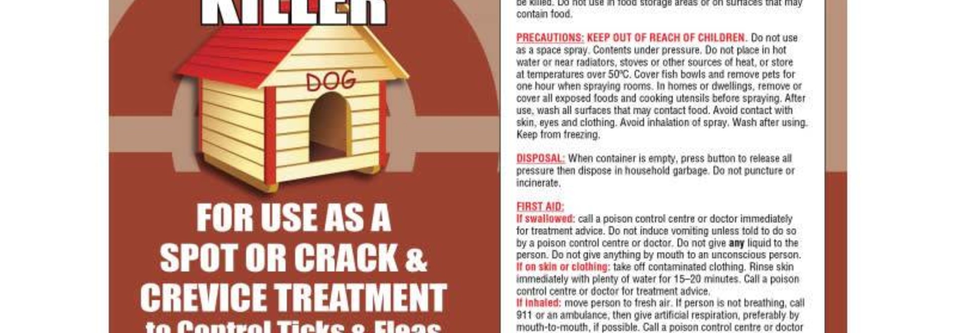 Flea Tick Residual Barrier