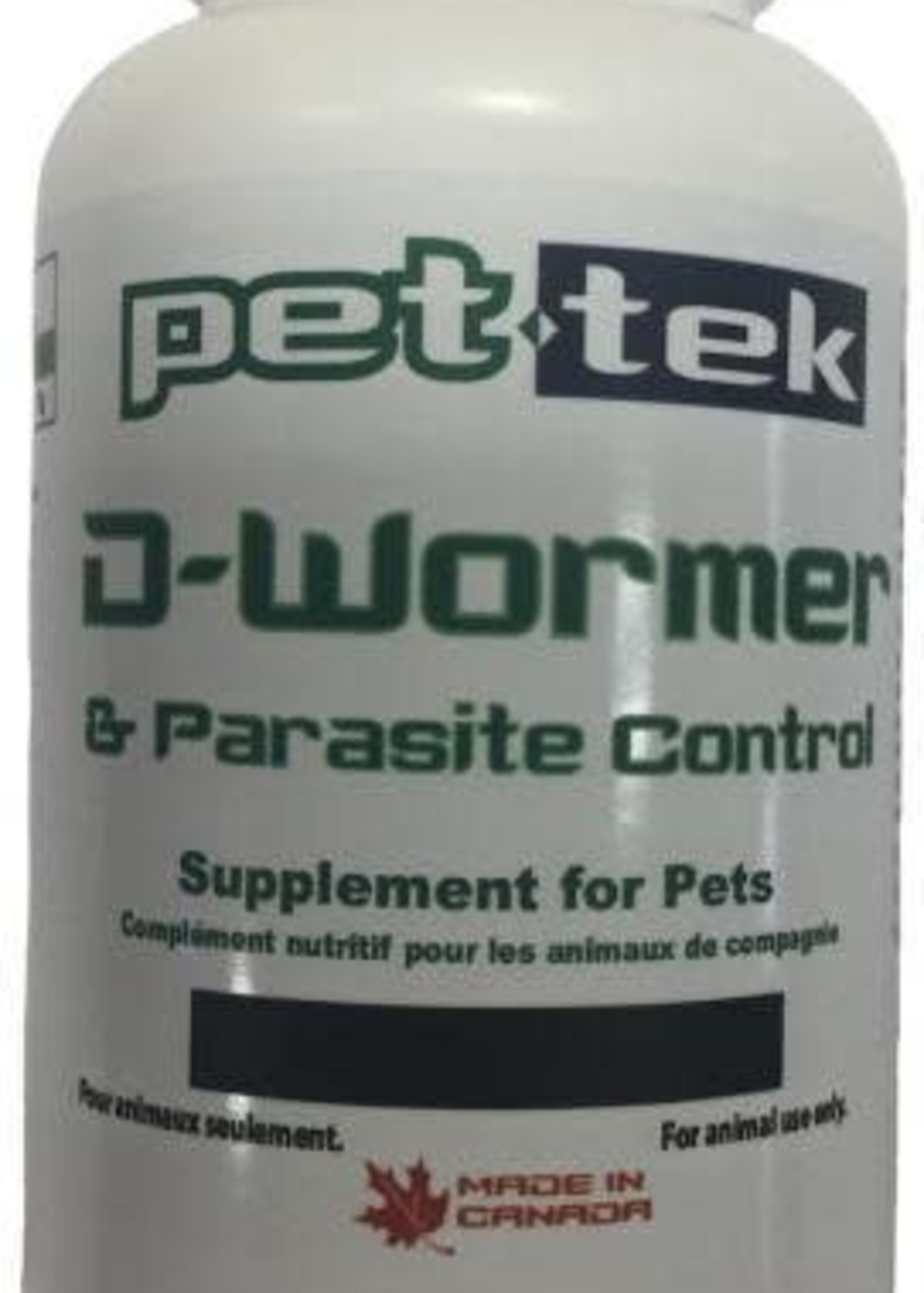 Pet-Tek Pet-Tek D-Wormer & Parasite Control 100g