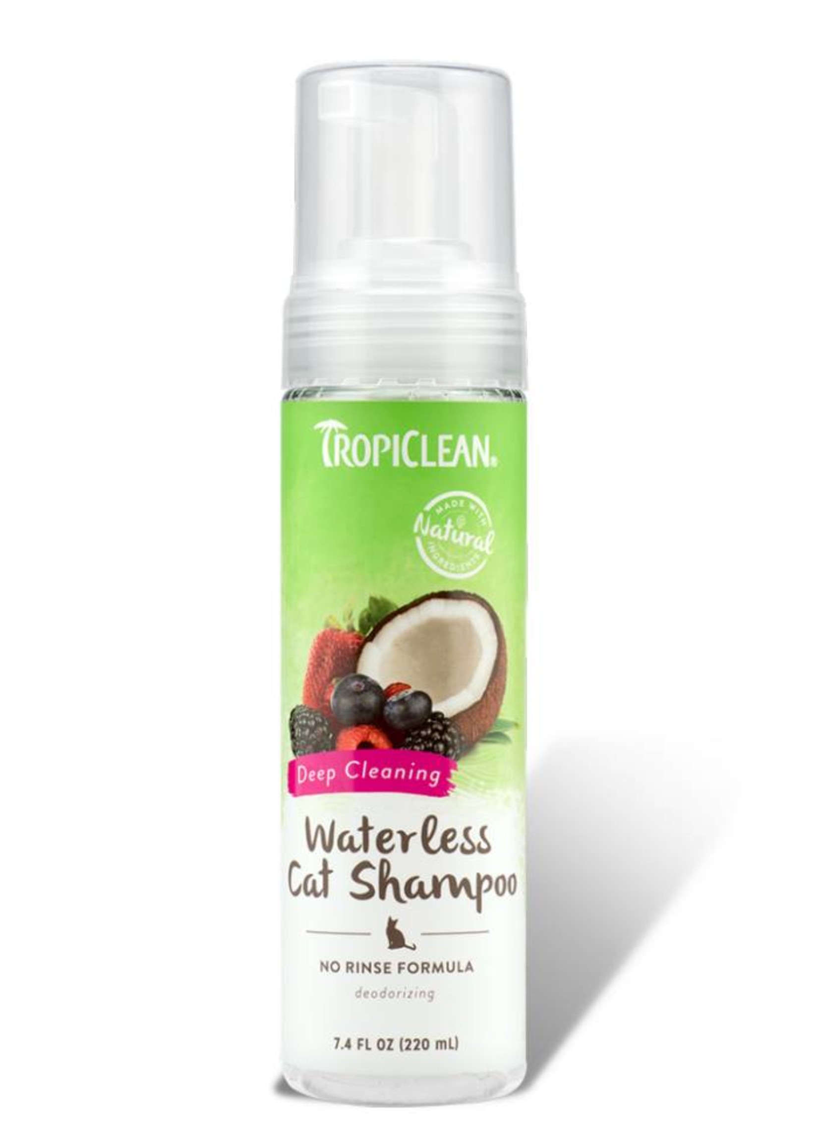 Tropiclean Waterless Cat Shampoo Deep Cleaning