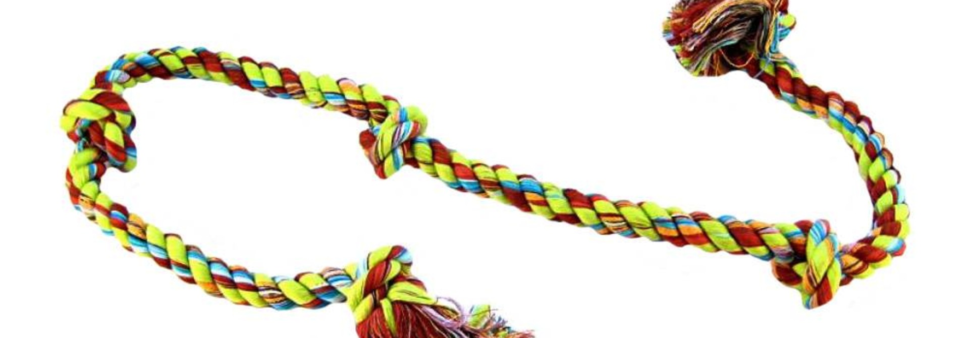 Cotton Tug 5 Knot Colored XLarge 36''