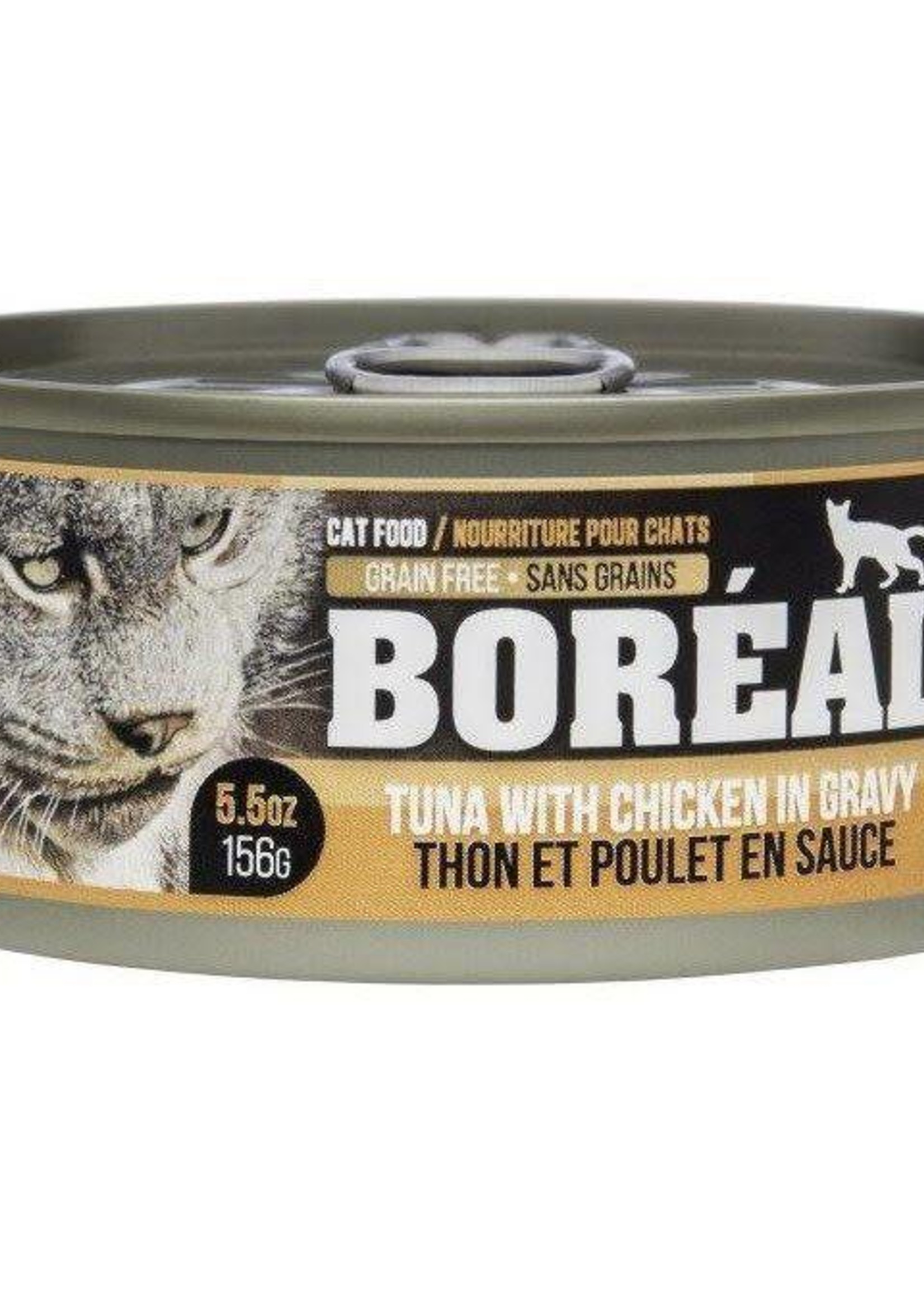 Boreal BOREAL Tuna Red Meat in Gravy w/ Chicken 156g