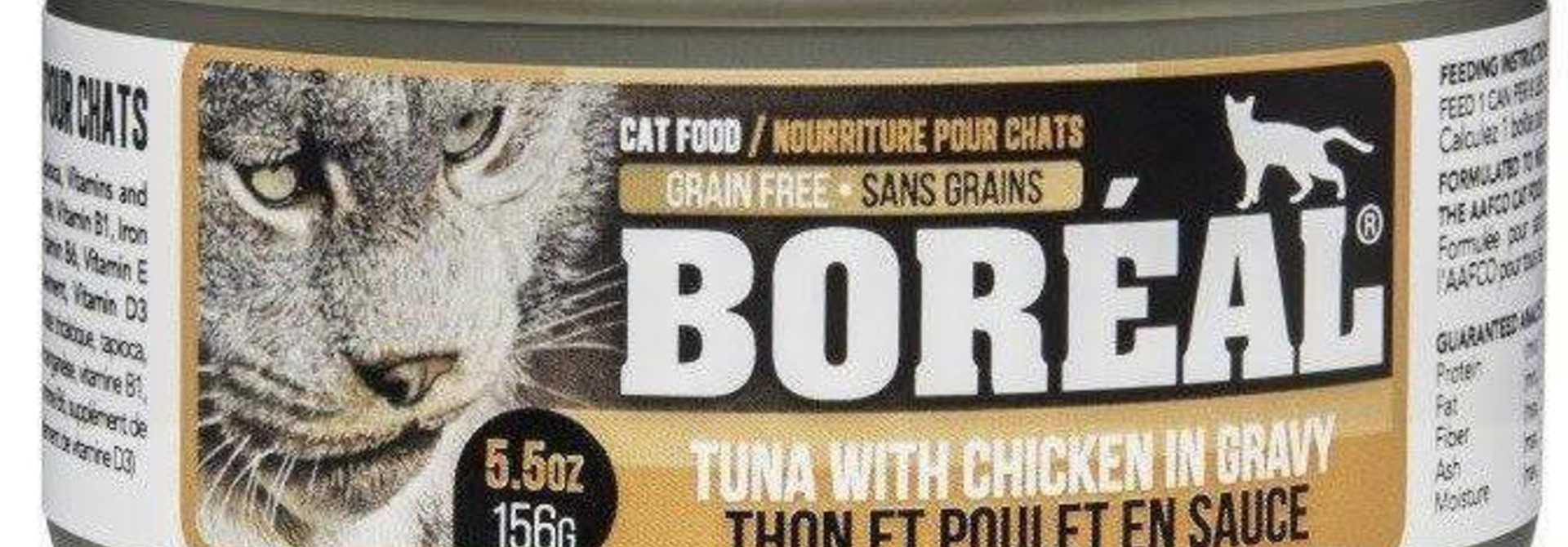 BOREAL Tuna Red Meat in Gravy w/ Chicken 156g