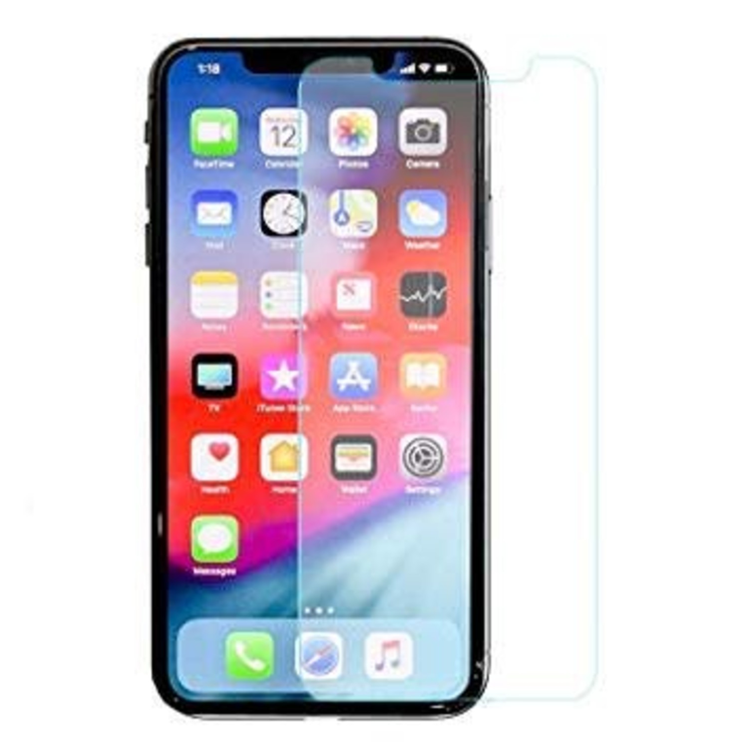 Iphone Xs Max Tempered Glass Screen Protector Clear Electronic