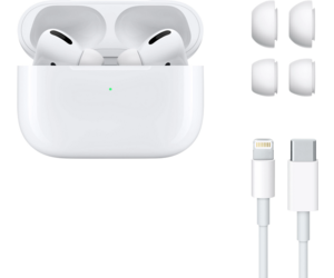 Apple - AirPods Pro (with Magsafe Charging Case) - White