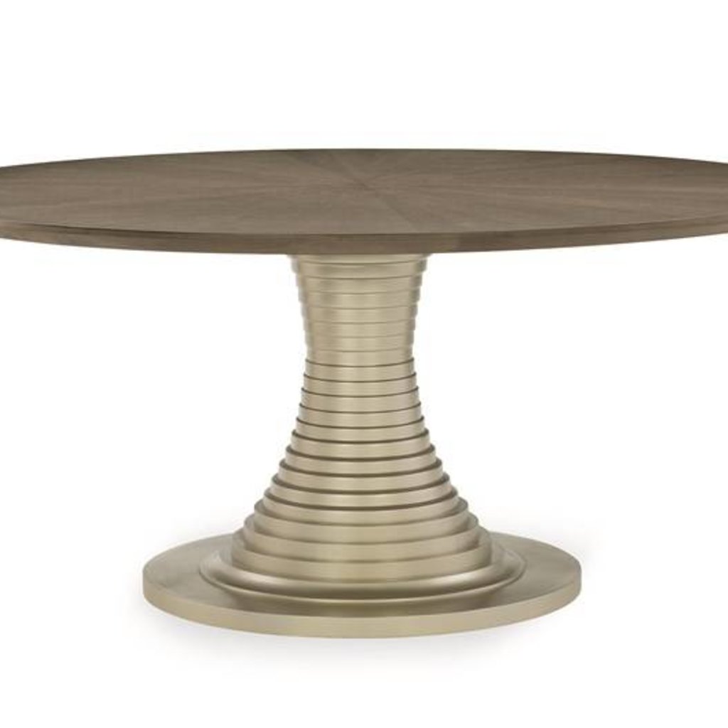 Caracole Uptown Round Dining Table Caracole Uptown Round Dining Table