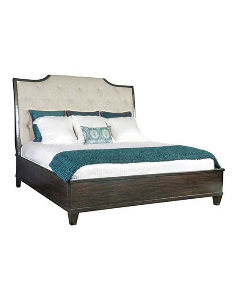 Sutton House Upholstered Sleigh Bed California King Plantecor Sutton House Upholstered Sleigh Bed Bernhardt